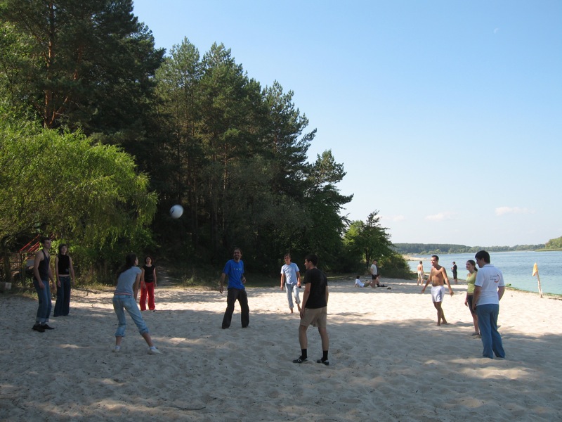 Voleyball on the beach