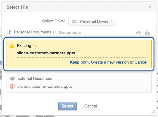 Document sharing