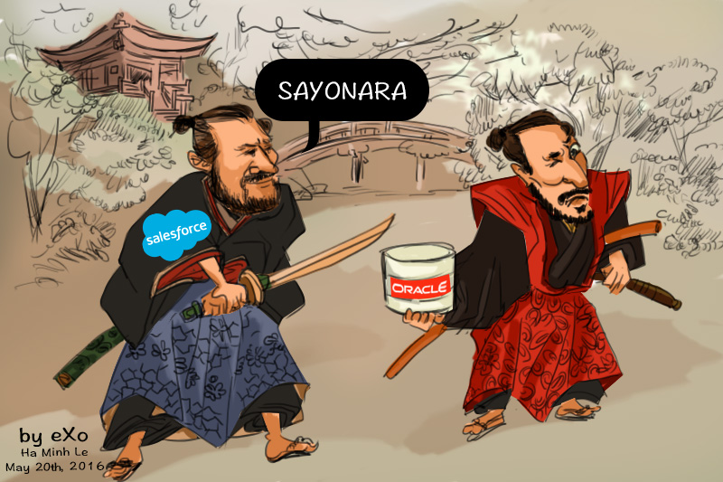 Salesforce Oracle Sayonara