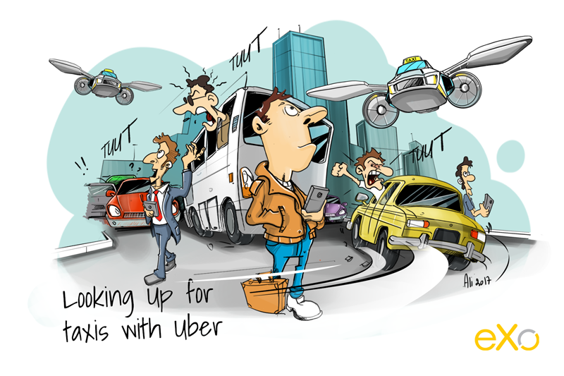 uber flying car